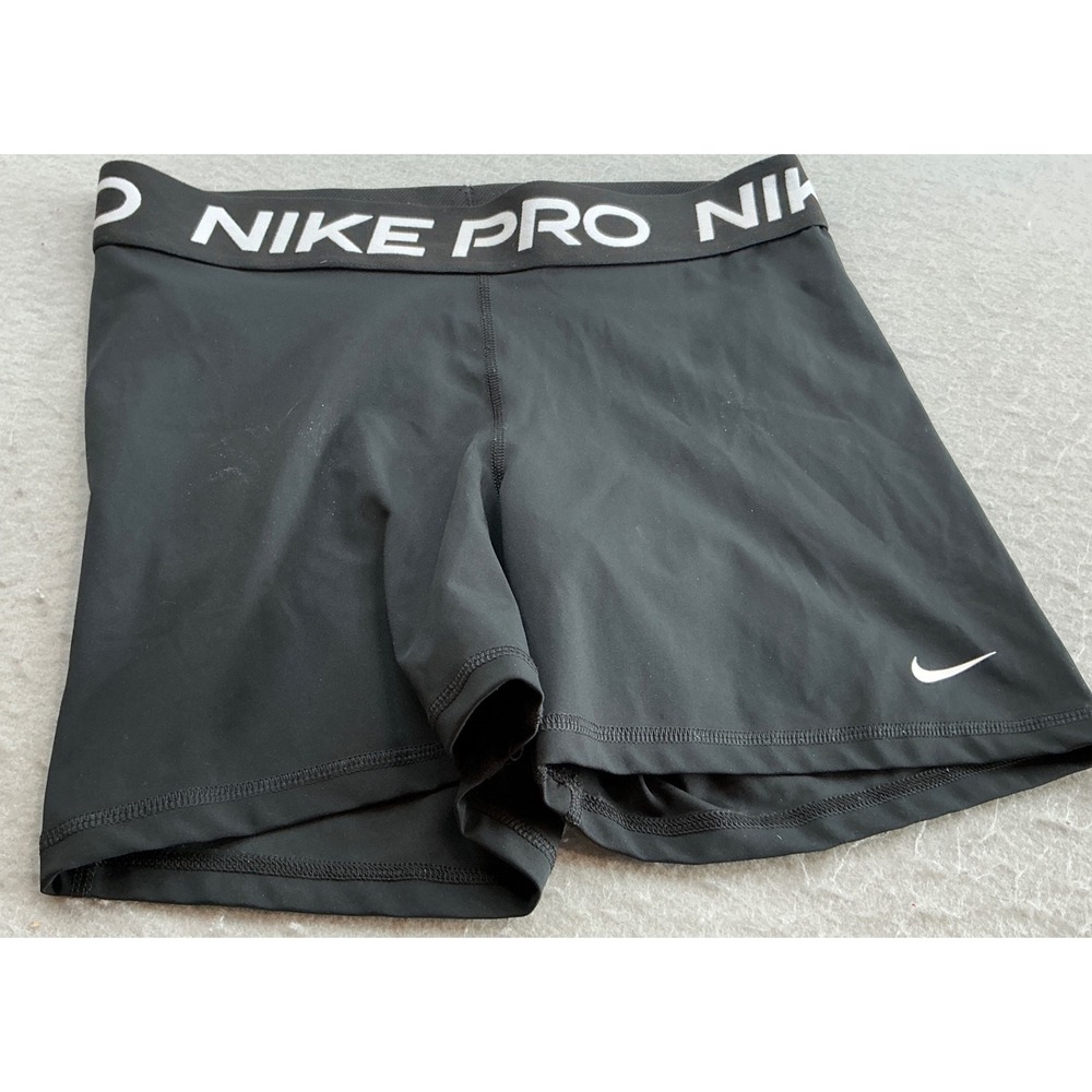 Nike Pro Shorts Black Dri-FIT Compression Athletic Spandex Size L CZ9831-010